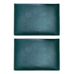 2-Pack PU Leather Card Holder Wallet – Faux Leather Passport & Credit Card Organizer for Travel Documents, Health Records, ID Cards and Business Cards, 4 x 3 Inch Card Holder