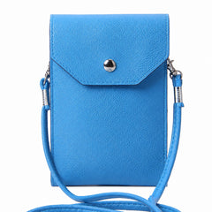Crossbody Cell Phone Bag for Women – Slim PU Leather Phone Wallet Purse with Magnetic Snap Closure, Detachable Shoulder Strap, Small Travel Crossbody Bag for Cards, Cash & Essentials