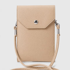 Crossbody Cell Phone Bag for Women – Slim PU Leather Phone Wallet Purse with Magnetic Snap Closure, Detachable Shoulder Strap, Small Travel Crossbody Bag for Cards, Cash & Essentials