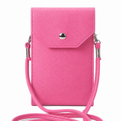 Crossbody Cell Phone Bag for Women – Slim PU Leather Phone Wallet Purse with Magnetic Snap Closure, Detachable Shoulder Strap, Small Travel Crossbody Bag for Cards, Cash & Essentials