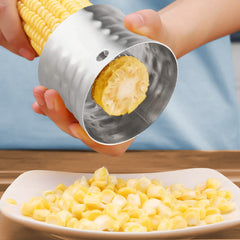 Quick Corn Cob Cutter And Peeling Ring (1- Or 2-Pack)