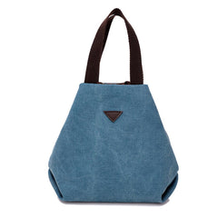Women's Retro Canvas Handbag – Lightweight Casual Shoulder Tote with Multiple Interior Pockets, Magnetic Snap Closure, Everyday Purse for Work, Shopping & Travel