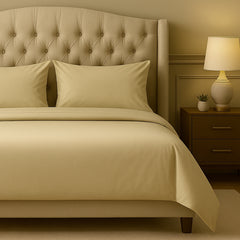 Bed Goals: Cozy Core Buttery Soft Bamboo Blend Sheets – Cooling, Wrinkle-Resistant 4-Piece Set w/ Deep Pockets – Twin, Full, Queen, King, Cal King