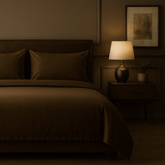 Bed Goals: Cozy Core Buttery Soft Bamboo Blend Sheets – Cooling, Wrinkle-Resistant 4-Piece Set w/ Deep Pockets – Twin, Full, Queen, King, Cal King