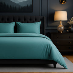 Bed Goals: Cozy Core Buttery Soft Bamboo Blend Sheets – Cooling, Wrinkle-Resistant 4-Piece Set w/ Deep Pockets – Twin, Full, Queen, King, Cal King