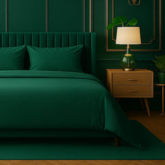 Bed Goals: Cozy Core Buttery Soft Bamboo Blend Sheets – Cooling, Wrinkle-Resistant 4-Piece Set w/ Deep Pockets – Twin, Full, Queen, King, Cal King