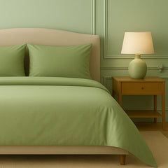 Bed Goals: Cozy Core Buttery Soft Bamboo Blend Sheets – Cooling, Wrinkle-Resistant 4-Piece Set w/ Deep Pockets – Twin, Full, Queen, King, Cal King