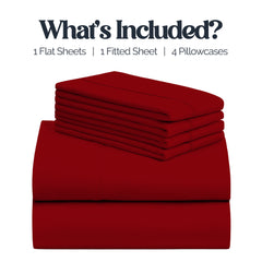 Slay Your Sleep: Cloud-Soft Cooling Bamboo Blend Sheets – 6-Piece Set w/ Deep Pockets – Breathable, All-Season Bedding, No Wrinkles, No Stress, Cozy Vibes Only – Twin, Full, Queen, King, Cal King