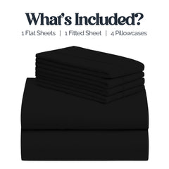 Slay Your Sleep: Cloud-Soft Cooling Bamboo Blend Sheets – 6-Piece Set w/ Deep Pockets – Breathable, All-Season Bedding, No Wrinkles, No Stress, Cozy Vibes Only – Twin, Full, Queen, King, Cal King