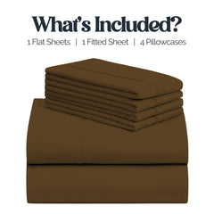 Slay Your Sleep: Cloud-Soft Cooling Bamboo Blend Sheets – 6-Piece Set w/ Deep Pockets – Breathable, All-Season Bedding, No Wrinkles, No Stress, Cozy Vibes Only – Twin, Full, Queen, King, Cal King