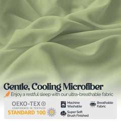 Slay Your Sleep: Cloud-Soft Cooling Bamboo Blend Sheets – 6-Piece Set w/ Deep Pockets – Breathable, All-Season Bedding, No Wrinkles, No Stress, Cozy Vibes Only – Twin, Full, Queen, King, Cal King