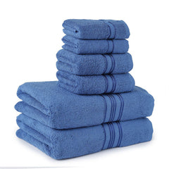 Cozy Home 100% Cotton 6-Piece Towel Set – Ultra Soft & Absorbent Bath, Hand & Washcloth Towels – Quick Dry Luxury Bathroom Towels for Home & Guest Use