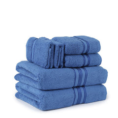Cozy Home 100% Cotton 6-Piece Towel Set – Ultra Soft & Absorbent Bath, Hand & Washcloth Towels – Quick Dry Luxury Bathroom Towels for Home & Guest Use