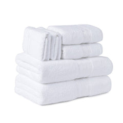 Cozy Home 100% Cotton 6-Piece Towel Set – Ultra Soft & Absorbent Bath, Hand & Washcloth Towels – Quick Dry Luxury Bathroom Towels for Home & Guest Use
