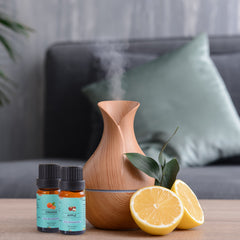 Fruity Essential Oil Set – 10 Pack Aromatherapy Oils for Diffusers, Humidifiers & Air Fresheners – Natural Fruit Scents for Home, Relaxation & DIY – 10mL Each