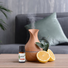 Tropical Collection Aromatherapy Essential Oils Set (6-Pack) – Therapeutic Fragrance Oils for Diffusers, Humidifiers, Soap Making & Home Fragrance, Apple, Mango, Lemon, Orange, Grapefruit & Strawberry Scents
