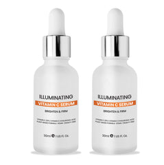 Vitamin C Face Serum with Hyaluronic Acid & Vitamin E – Brightening Hydrating Facial Serum for Dull Skin, Uneven Tone & Daily Skincare, 1 fl oz