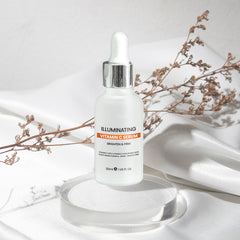 Vitamin C Face Serum with Hyaluronic Acid & Vitamin E – Brightening Hydrating Facial Serum for Dull Skin, Uneven Tone & Daily Skincare, 1 fl oz