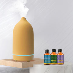 Porcelain Ultrasonic Aromatherapy Essential Oil Diffuser