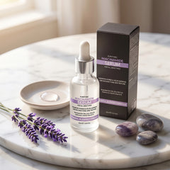 Niacinamide 12% Face Serum with Zinc 2%, Hyaluronic Acid & Vitamin E – Facial Serum for Pore Care, Uneven Skin Tone, Hydration & Smoother-Looking Skin, 1 Fl Oz