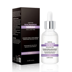 Niacinamide 12% Face Serum with Zinc 2%, Hyaluronic Acid & Vitamin E – Facial Serum for Pore Care, Uneven Skin Tone, Hydration & Smoother-Looking Skin, 1 Fl Oz