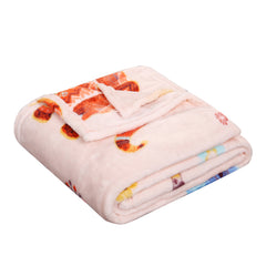 Novelty Fun Expressive Micro Plush Throw Blanket – Ultra Soft 50" x 60" Cozy Blanket for Couch, Bed & Dorm – Lightweight, Warm, Machine Washable, Aesthetic Room Essential