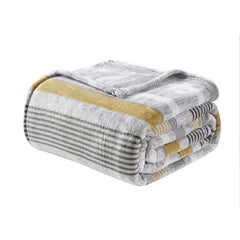 Cozy Vibes: Ultra Soft Plush Throw Blanket – Lightweight 50" x 60" Blanket for Couch, Bed & Travel – Warm, All-Season, Machine Washable