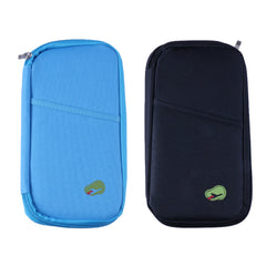 Travel Wallet Passport Holder – Water-Resistant Document Organizer with 14 Compartments for Passport, Boarding Pass, Credit Cards, Cash & Tickets, Lightweight Travel Organizer