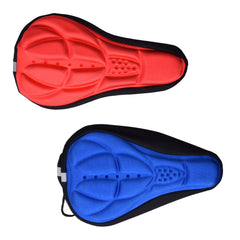 Gel Bike Seat Cushion Cover – Comfort Bicycle Saddle Pad for Road, Mountain & BMX Bikes – Shock Absorbing Soft Seat Cover with Non-Slip Fit & Breathable Design