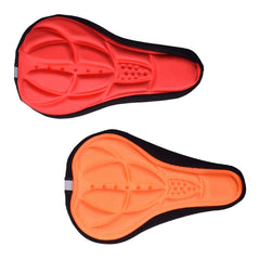 Gel Bike Seat Cushion Cover – Comfort Bicycle Saddle Pad for Road, Mountain & BMX Bikes – Shock Absorbing Soft Seat Cover with Non-Slip Fit & Breathable Design