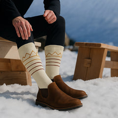 3-Pairs: Merino Wool Compression Socks for Winter – Knee-High Boot Fit, 15-20 mmHg Support, Moisture-Wicking & Anti-Odor | Cold Weather Hiking, Skiing, Camping, Travel
