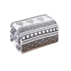 CozyCore Heartfelt Fleece Blanket – Soft Micro Plush Throw for Bed, Couch, or Dorm – Lightweight, Breathable, Vibe-Ready
