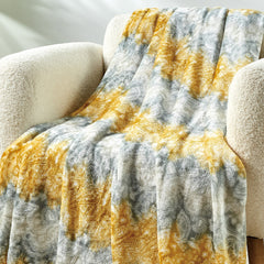Cozy Vibes: Ultra Soft Plush Throw Blanket – Lightweight 50" x 60" Blanket for Couch, Bed & Travel – Warm, All-Season, Machine Washable