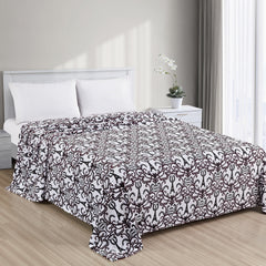 VibeCheck Ultra-Soft Aesthetic Bed Blanket – Lightweight Cozy Throw for All Seasons – Queen & King Size – Cute Printed Styles for Bedroom Glow-Up