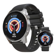 Smartwatch Fitness Tracker with 1.4" AMOLED Display – Heart Rate, SpO2, Sleep Monitoring, Bluetooth Calling, 120+ Sports Modes & 3 Interchangeable Bands for iPhone & Android