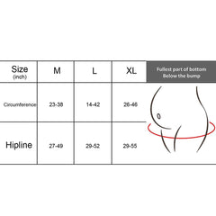 5-Pack: Women's Low-Waist Cotton Maternity Pregnancy Underwear
