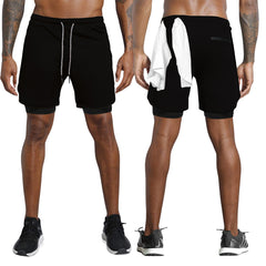Men’s Workout Shorts with Liner – Lightweight Athletic Gym Shorts with Pockets, Quick Dry, 4-Way Stretch, Moisture-Wicking Training Shorts for Running, Lifting, HIIT, Athleisure