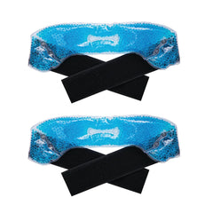 2-Pack Hot & Cold Migraine Relief Headband Wrap – Gel Bead Therapy Head Wrap for Headache, Sinus Pressure & Tension Relief – Adjustable Reusable Cooling & Heating Wrap