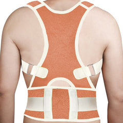 Adjustable 2 in 1 Posture-Support Brace And Double-Compression Waist Belt