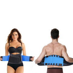 Breathable Pain Relief Back Support Double Compression Waist Belt