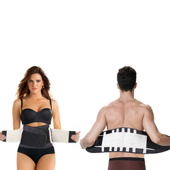 Breathable Pain Relief Back Support Double Compression Waist Belt