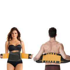 Breathable Pain Relief Back Support Double Compression Waist Belt