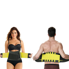 Breathable Pain Relief Back Support Double Compression Waist Belt