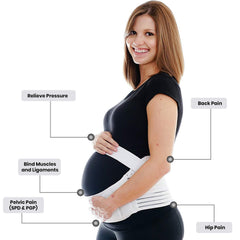 Pregnancy Support Maternity Pelvic Girdle & Back Pain Relief Waist Belt