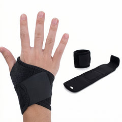 Wrist Support Brace – Compression Wrist Wrap for Arthritis, Carpal Tunnel & Sprain Support – Adjustable Breathable Wrist Sleeve for Men & Women