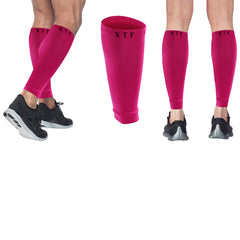Compression Calf Sleeves (Pair) – Breathable Muscle Support for Walking, Running & Daily Wear – Calf Compression Sleeves for Fatigue Relief, Circulation & Recovery