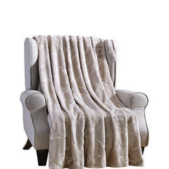 Paris Vibes: Eiffel Tower Embossed Throw Blanket – Ultra Soft Fleece 50" x 60" – Lightweight, Cozy, Hypoallergenic, Machine Washable Couch & Bed Throw
