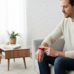 Medical Emergency Alert Bracelet with Voice Recording – Personal Safety Alarm Wristband with 30-Second Message Playback – Adjustable Emergency ID Bracelet for Daily Use