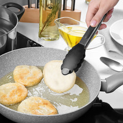 12-Piece Silicone Kitchen Utensil Set with Wooden Handles – Heat-Resistant Cooking Tools with Holder for Non-Stick Cookware, Aesthetic Countertops & First Apartment Vibes