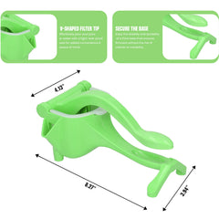 Portable Manual Press Juicer Extractor Squeezer Squash (1-Pack or 2-Pack)